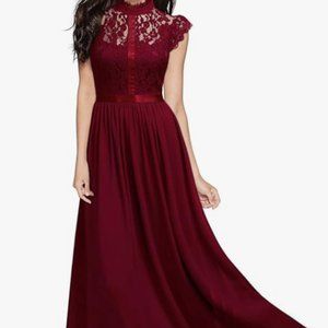 MIUSOL Vintage Formal style Maxi Dress